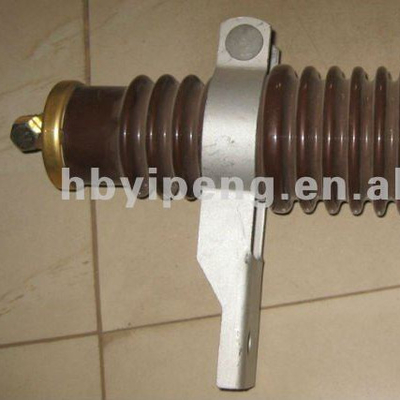 High Volatge 33KV High Voltage Porcelain Surge Arrester / Lightning Arrester